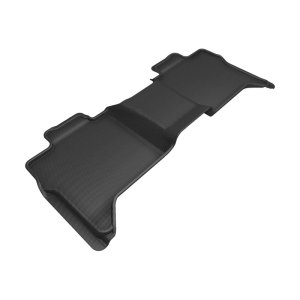 Toyota Tundra Floor Mat - Rear - 3D MAXpider - Kagu Series - Black - `22-`27